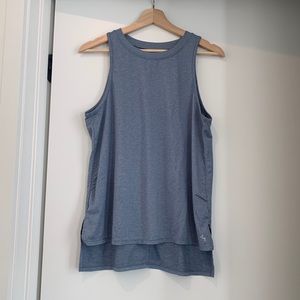 JoyLab Blue Microstripe Workout Tank